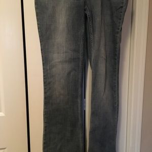 Wrangler boot cut jeans size 13x34